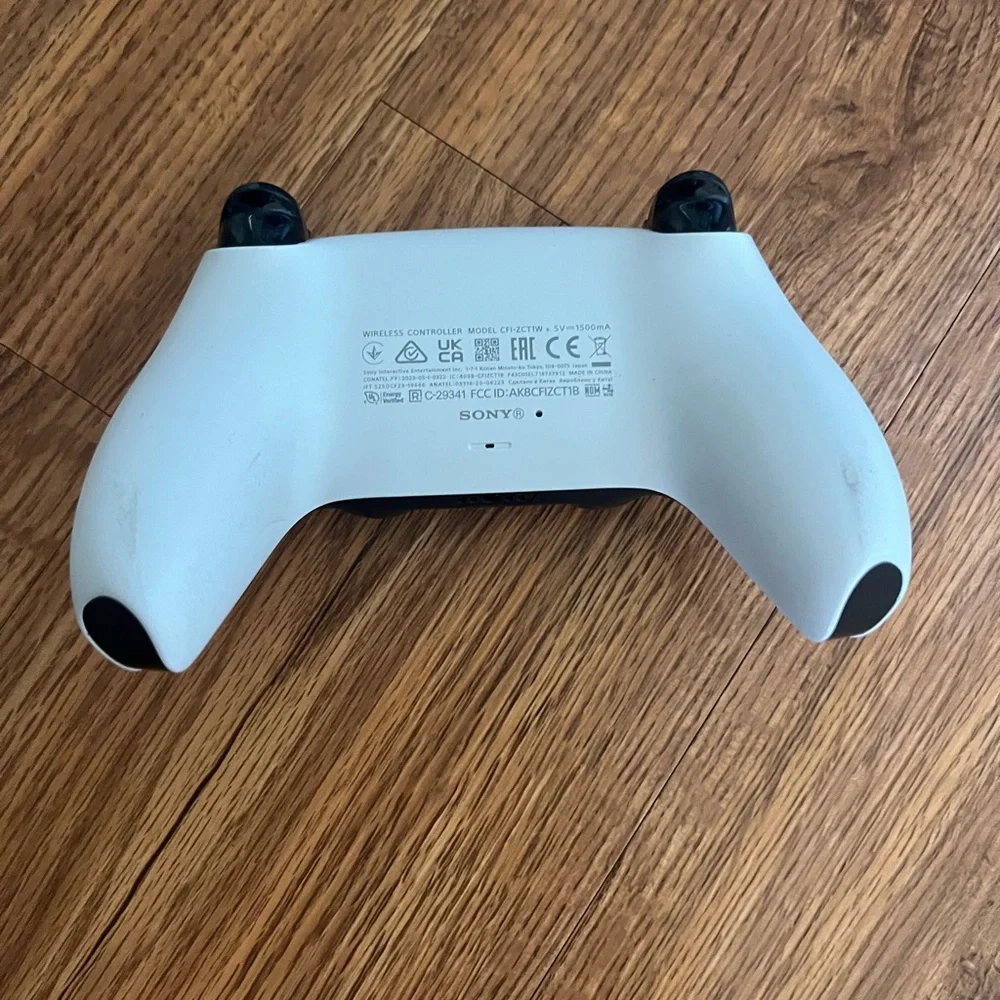 Sony DualSense Controller in White and Black